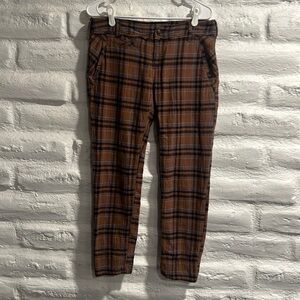 Free people Plaid pants